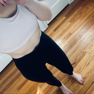 Black high waisted leggings by Victoria’s Secret